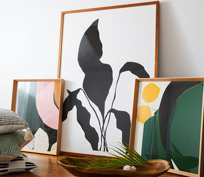 Grand Image Silhouetted Flower 1 Digital Print by Grand Image