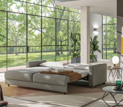Hampton King Sleeper Sofa by Luonto, roomscene, bed open