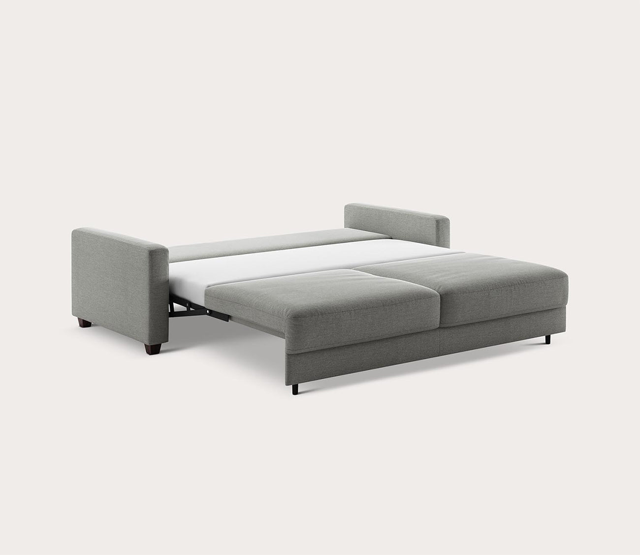 Hampton King Sleeper Sofa by Luonto, silo bed open