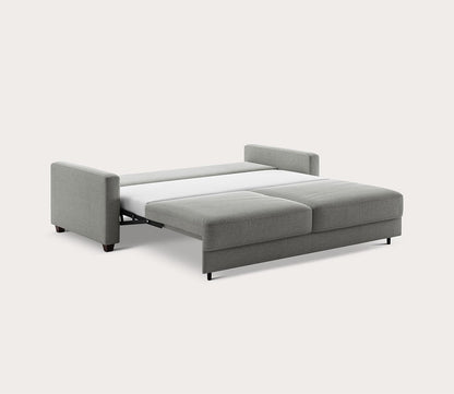 Hampton King Sleeper Sofa by Luonto, silo bed open