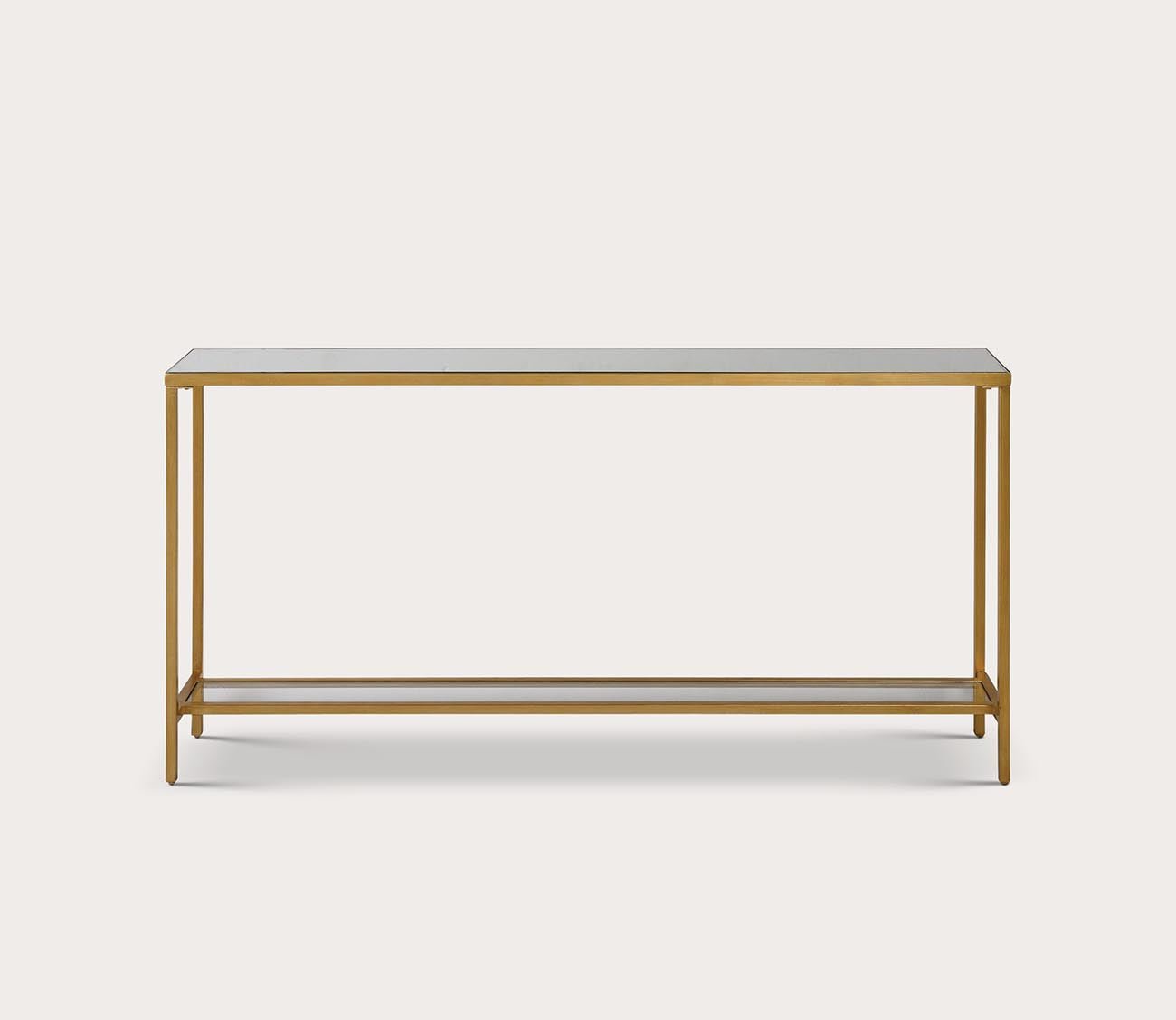 Hayley Gold Console Table by Uttermost