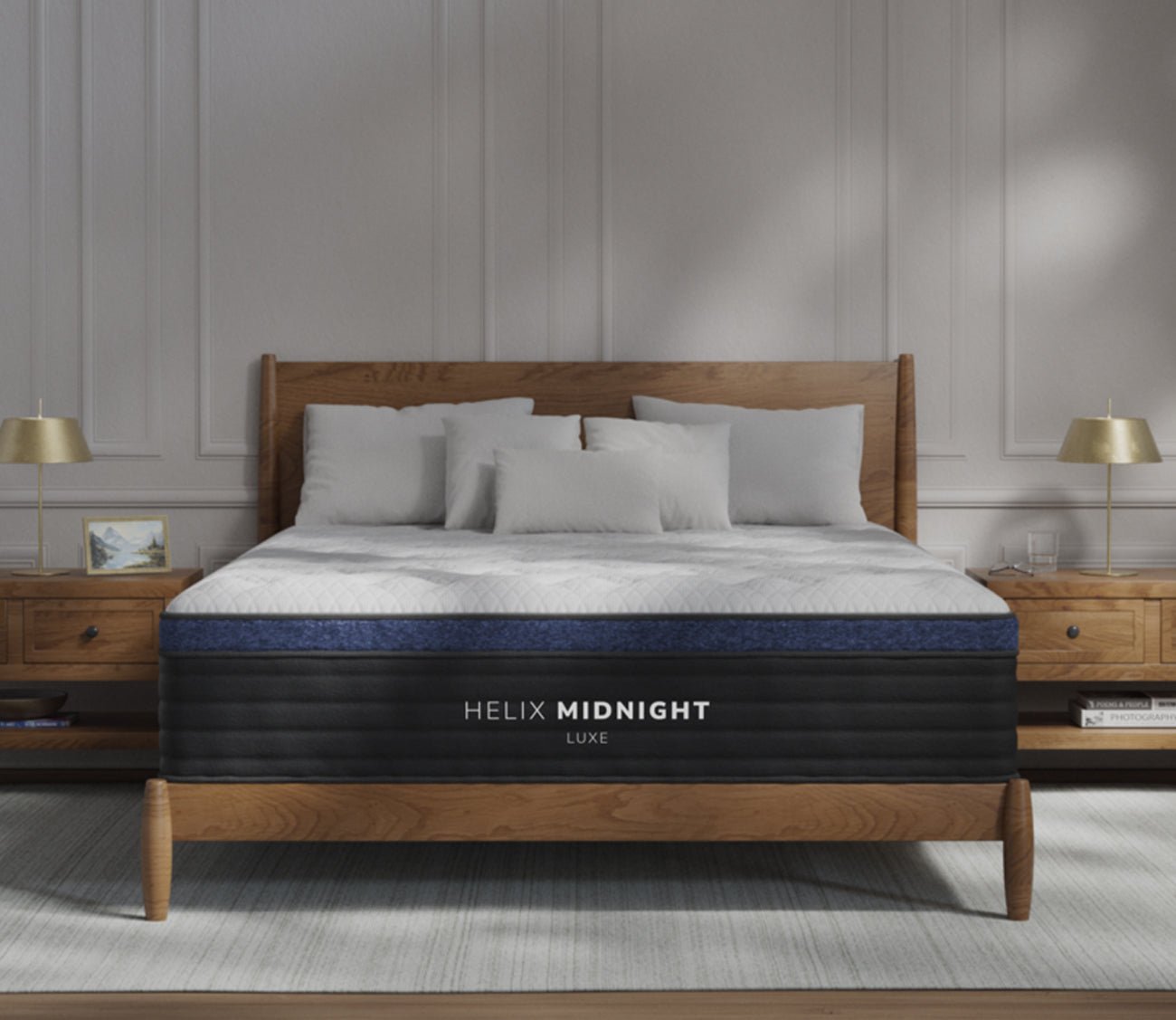 Helix Midnight Luxe Mattress by Helix roomscene
