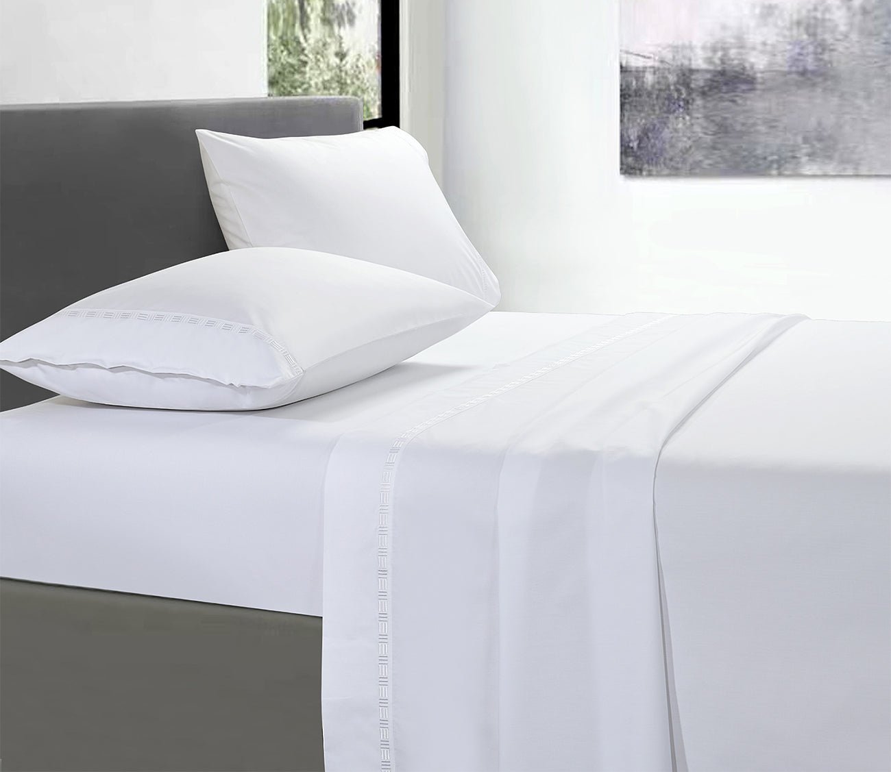 Hotel Grand Tencel Lyocell Cotton Blend 4 - Piece Sheet Set by Hotel Grand