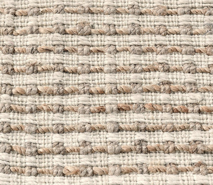 Villa by Classic Home Huntington Jute Ivory Natural Area Rug