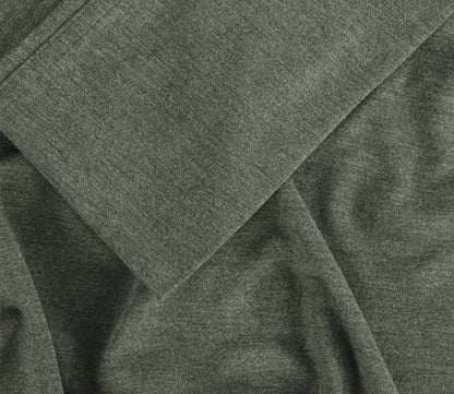Hyper-Wool Sheet Set by Bedgear in green, detail