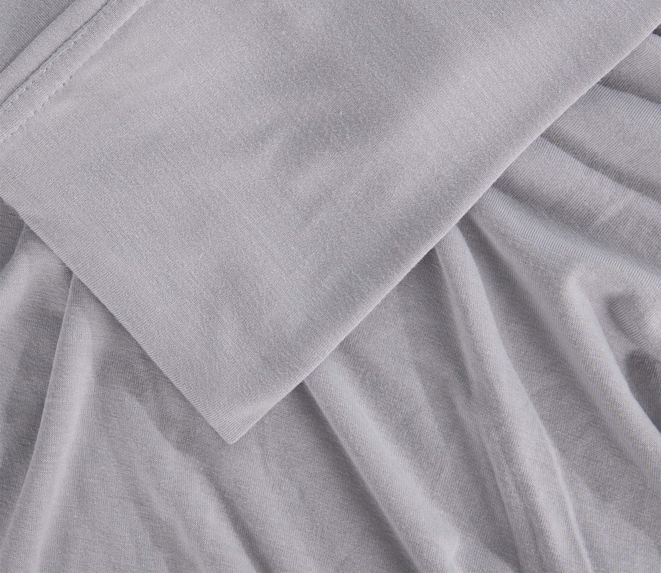 Hyper-Wool Sheet Set by Bedgear in gray, detail