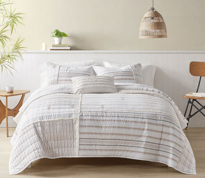 Ink & Ivy Salar Printed Cotton Coverlet by INK + IVY