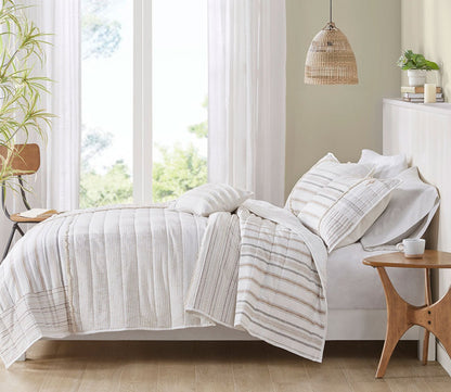 Ink & Ivy Salar Printed Cotton Coverlet by INK + IVY