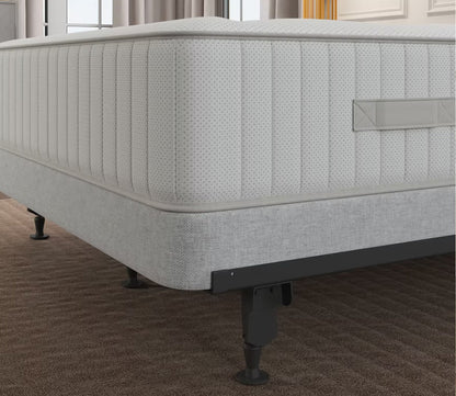 Inst - a - matic Bed Frame by Hollywood Bed & Spring MFG, close up of corner in roomscene