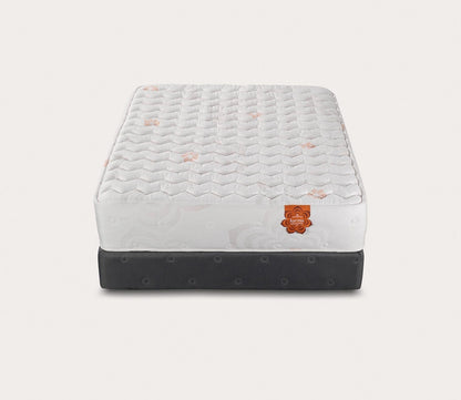 Silo image of Karma Elite Hybrid Firm Mattress - head-on view.