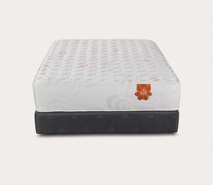 Silo image of Karma Elite Hybrid Firm Mattress - head-on view.