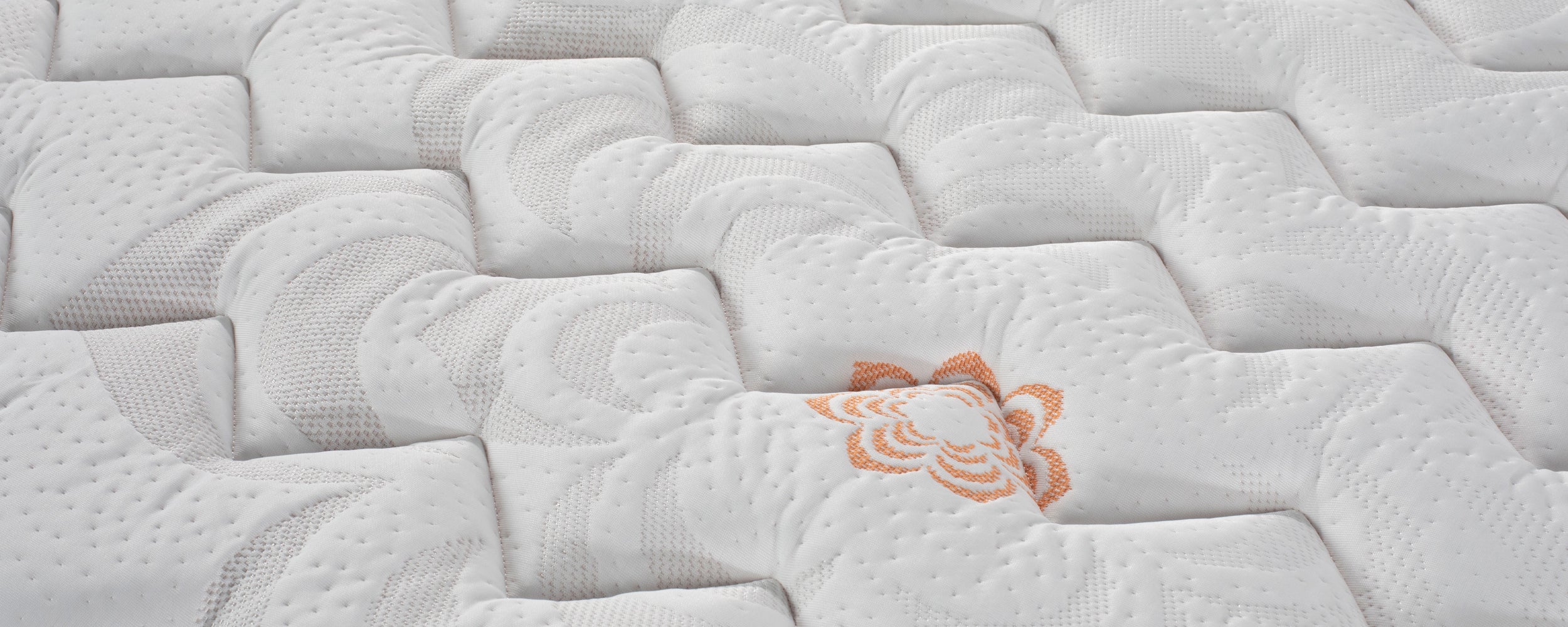 Close-up of Karma Select Hybrid Firm Mattress by PranaSleep