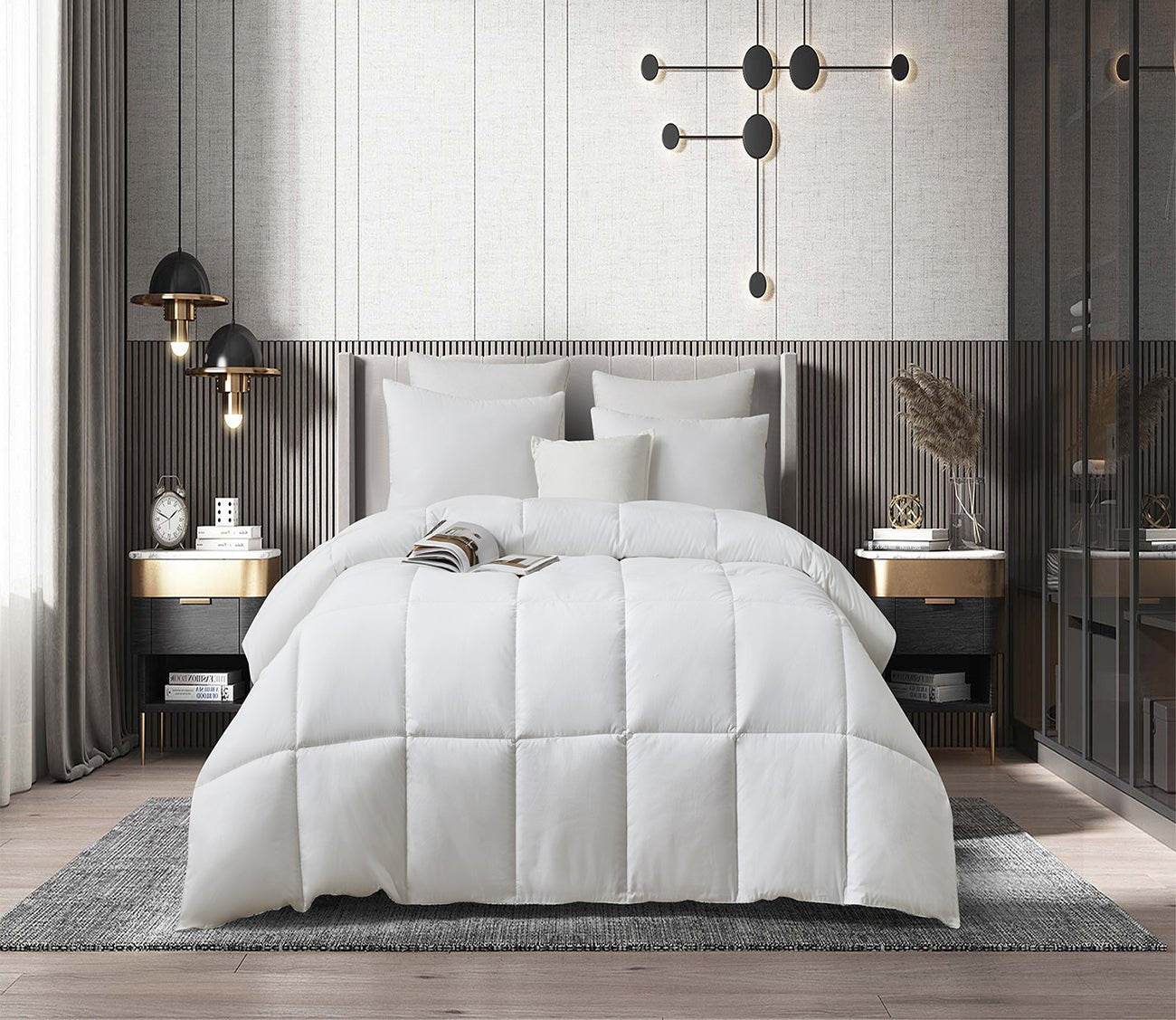 Kathy Ireland All Season Tencel Lyocell Down Alternative Comforter by Kathy Ireland