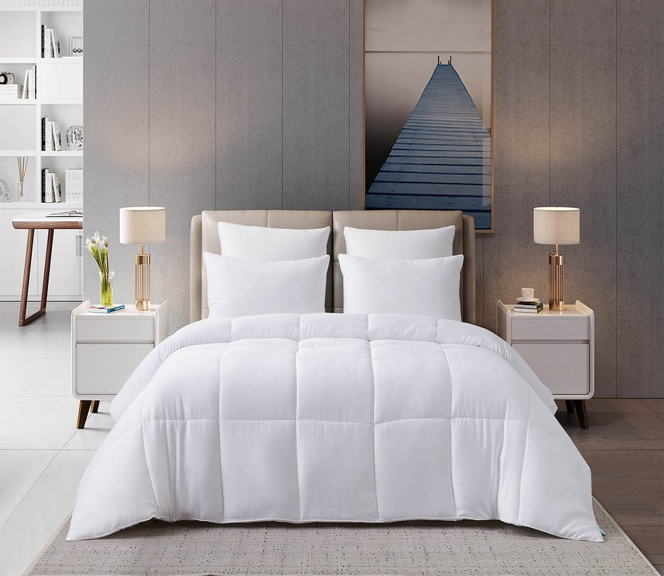 Bamboo Viscose Cooling Down Alternative Comforter