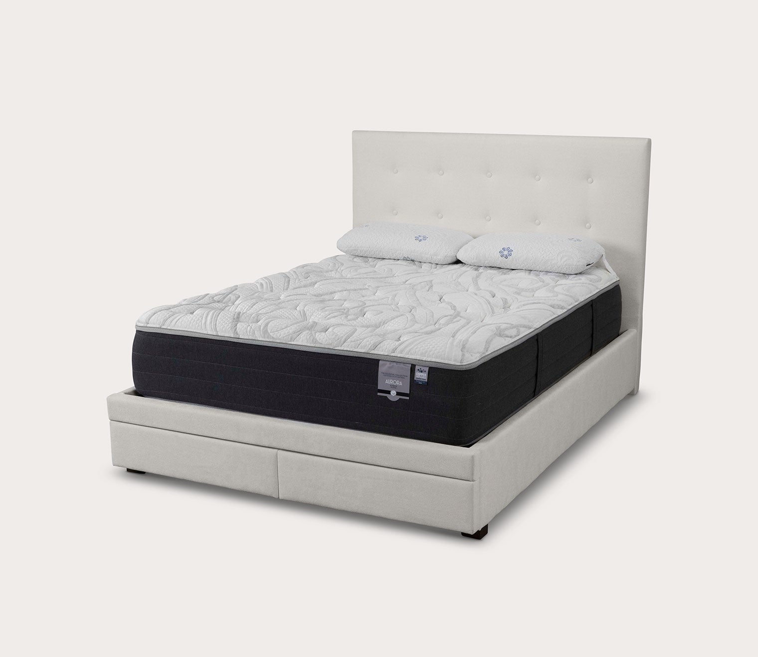 Kemper Button Tufted Bed by Bassett Mirror