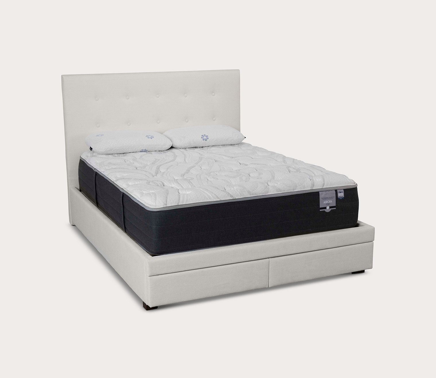 Kemper Button Tufted Bed by Bassett Mirror