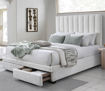 Kemper Channel Storage Bed in bone