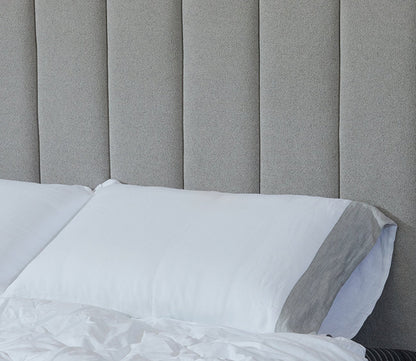 Kemper Channel Headboard Only in oyster