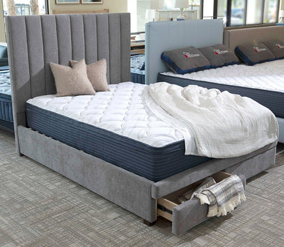 Kemper Storage Bed in Storm