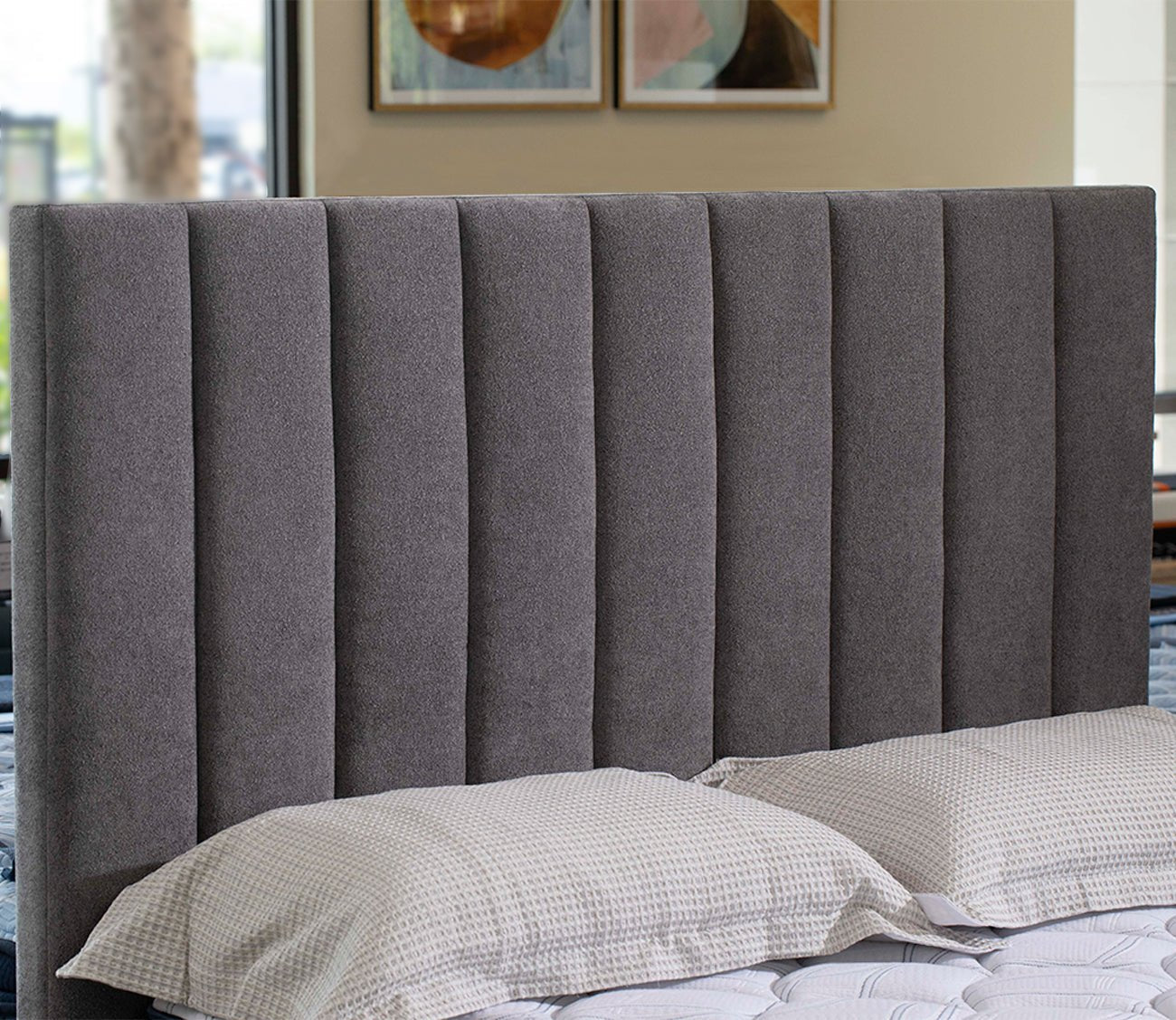Kemper Channel Headboard Only in storm
