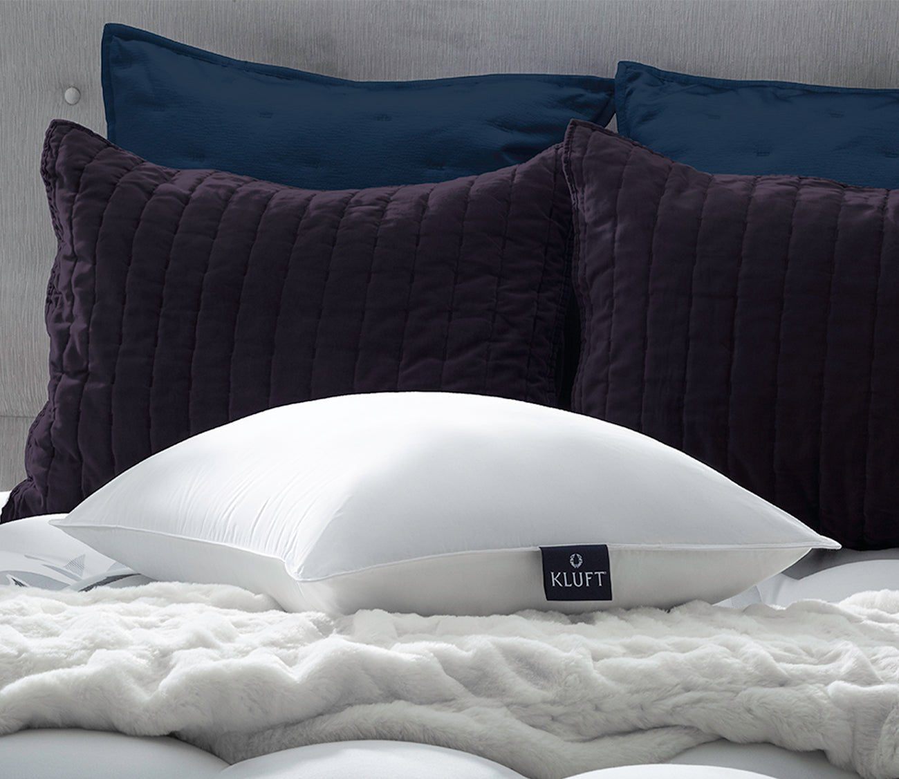 Kluft Plume Latex and Down Pillow by Kluft