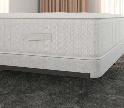 Lev - R - Lock Bed Frame by Hollywood Bed & Spring MFG, roomscene close up of corner