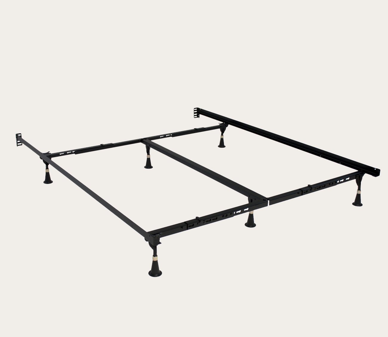 Lev - R - Lock Bed Frame by Hollywood Bed & Spring MFG, silo, side angle
