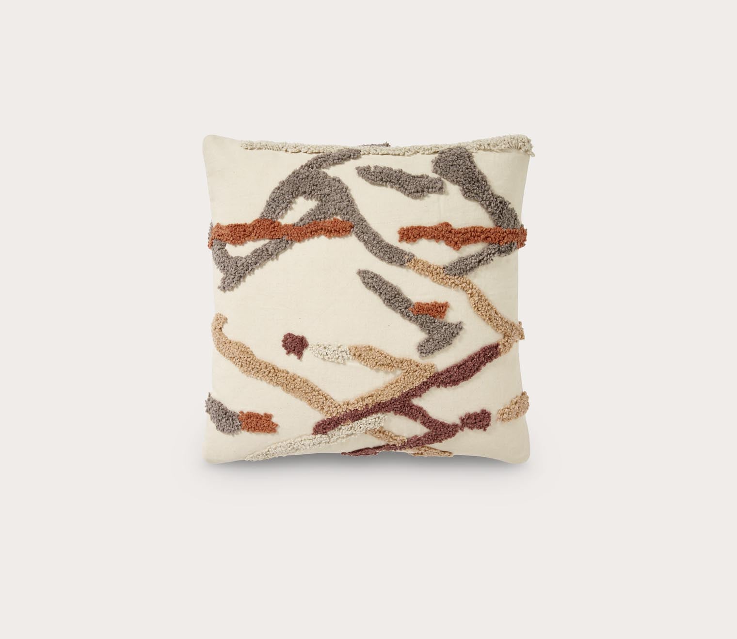 Abstract Tufted Throw Pillow Set of 2