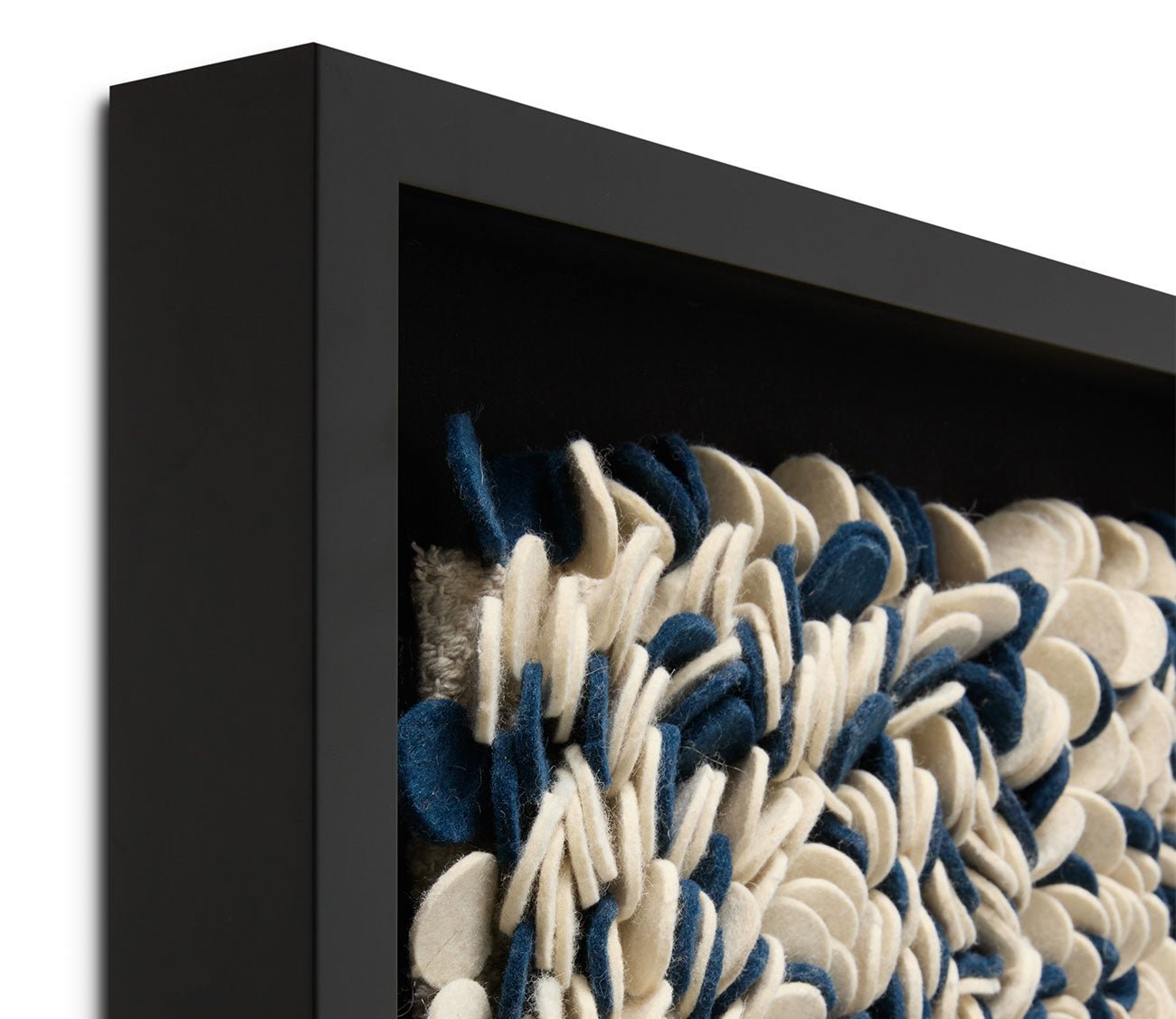 Loloi Blue Salter Framed Wall Art by Loloi