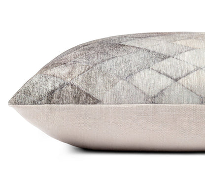 Loloi Diamond Faux Hide Throw Pillow Set of 2 by Loloi