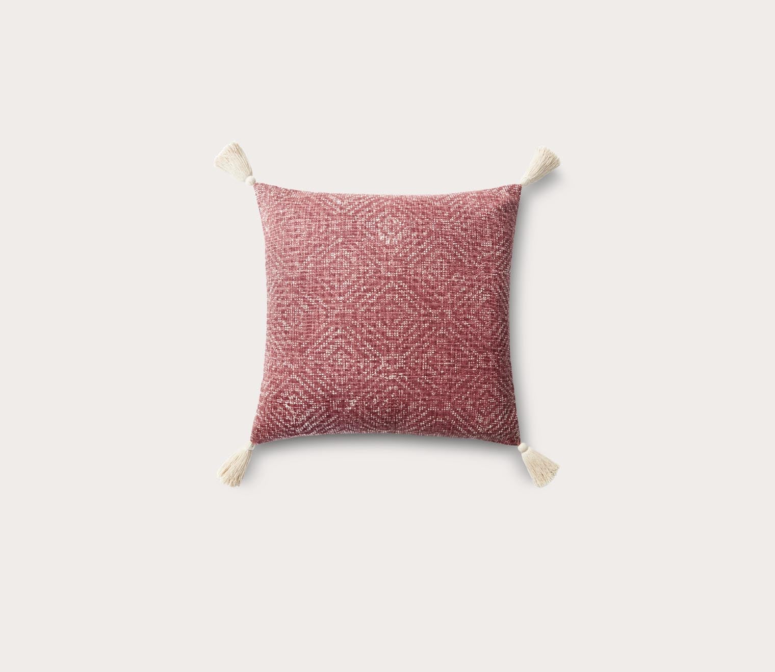 Loloi Diamond Print Throw Pillow Set of 2 by Loloi