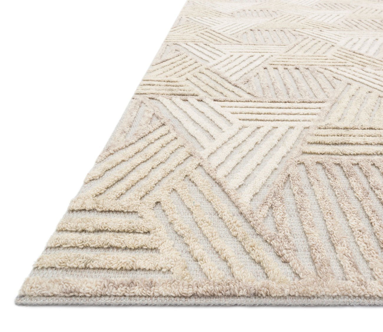 Loloi Ehren Oatmeal Ivory Area Rug by Loloi
