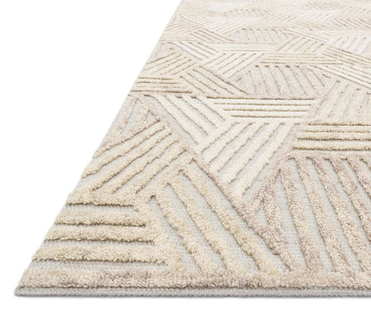 Loloi Ehren Oatmeal Ivory Area Rug by Loloi