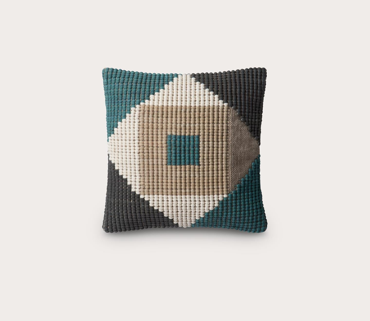 Geo Block Throw Pillow Set of 2