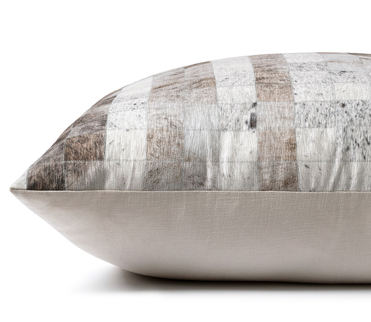 Loloi Geometric Faux Hide Floor Pillow Set of 2 by Loloi