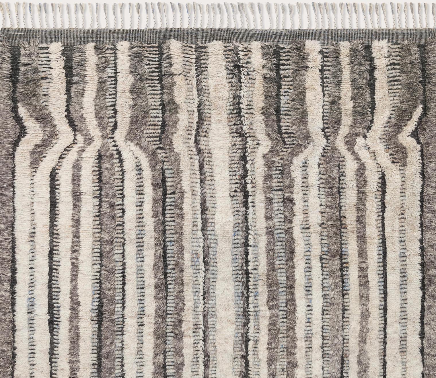 Khalid Stone Charcoal Area Rug