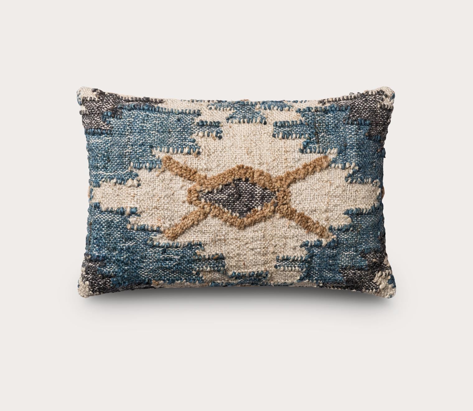 Southwestern Jute Throw Pillow Set of 2