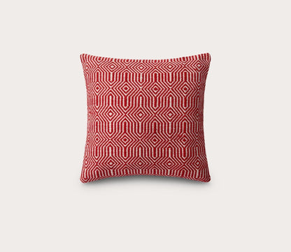 Loloi Woven Geo Throw Pillow Set of 2 by Loloi