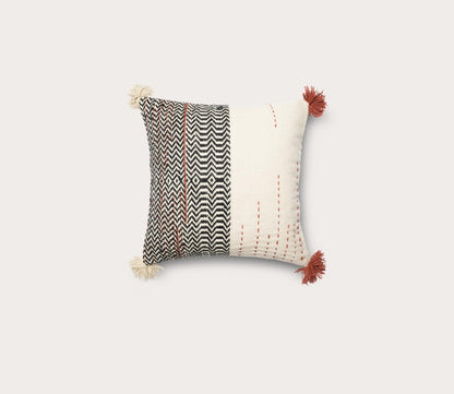 Loloi Woven Wool Throw Pillow Set of 2 by Loloi