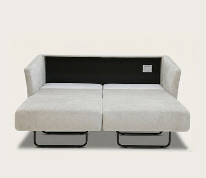 Luonto Naples Sleeper Sofa, ivory, open