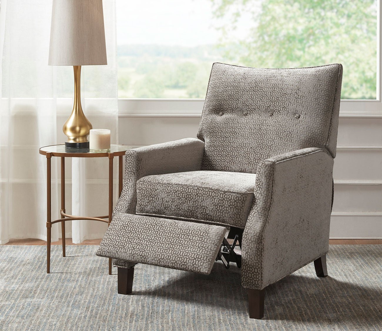 Madison Park Marissa Push Back Recliner Chair