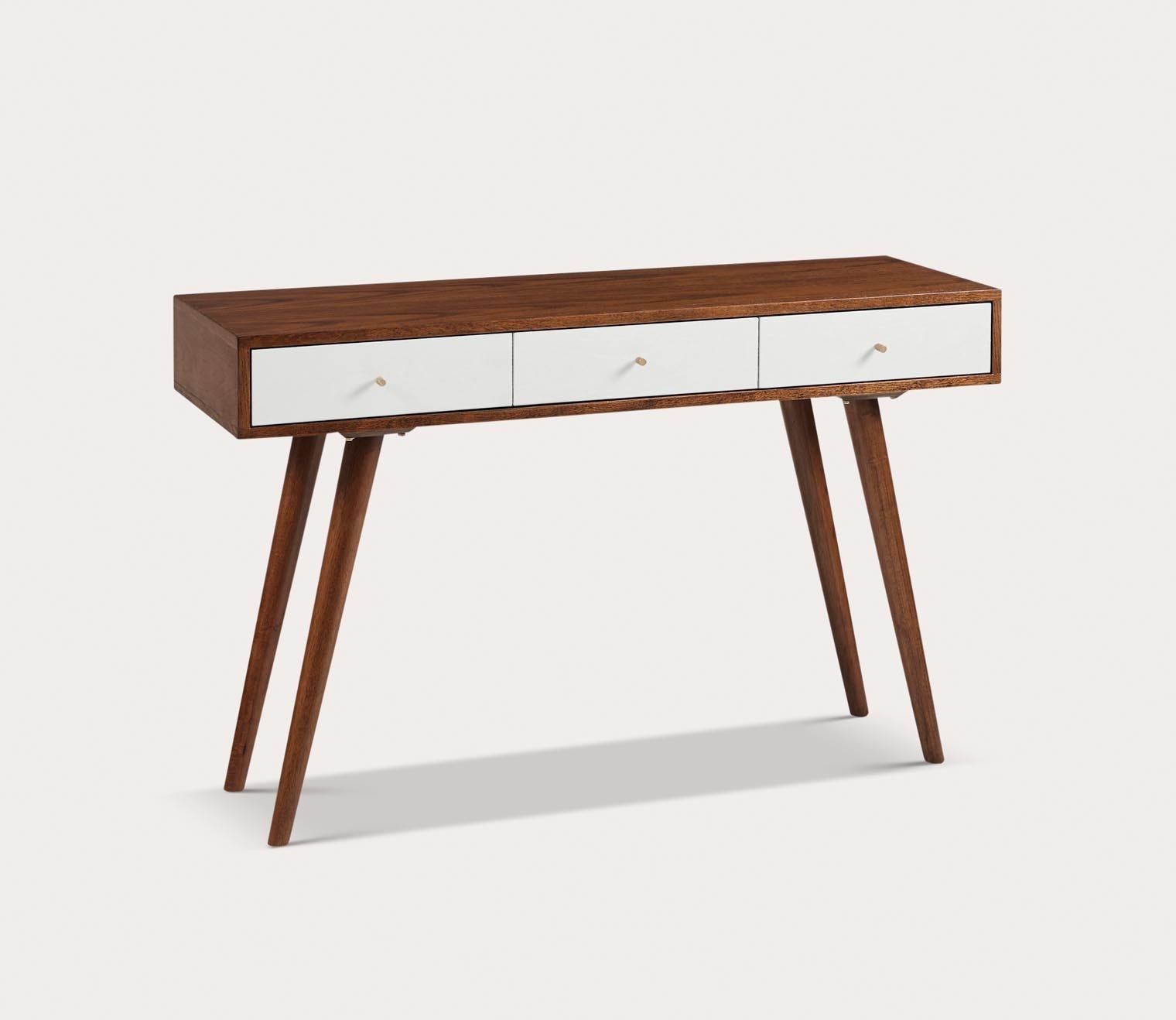 Madison Park Rigby Two - Tone Wood 3 - Drawer Writing Desk by Madison Park