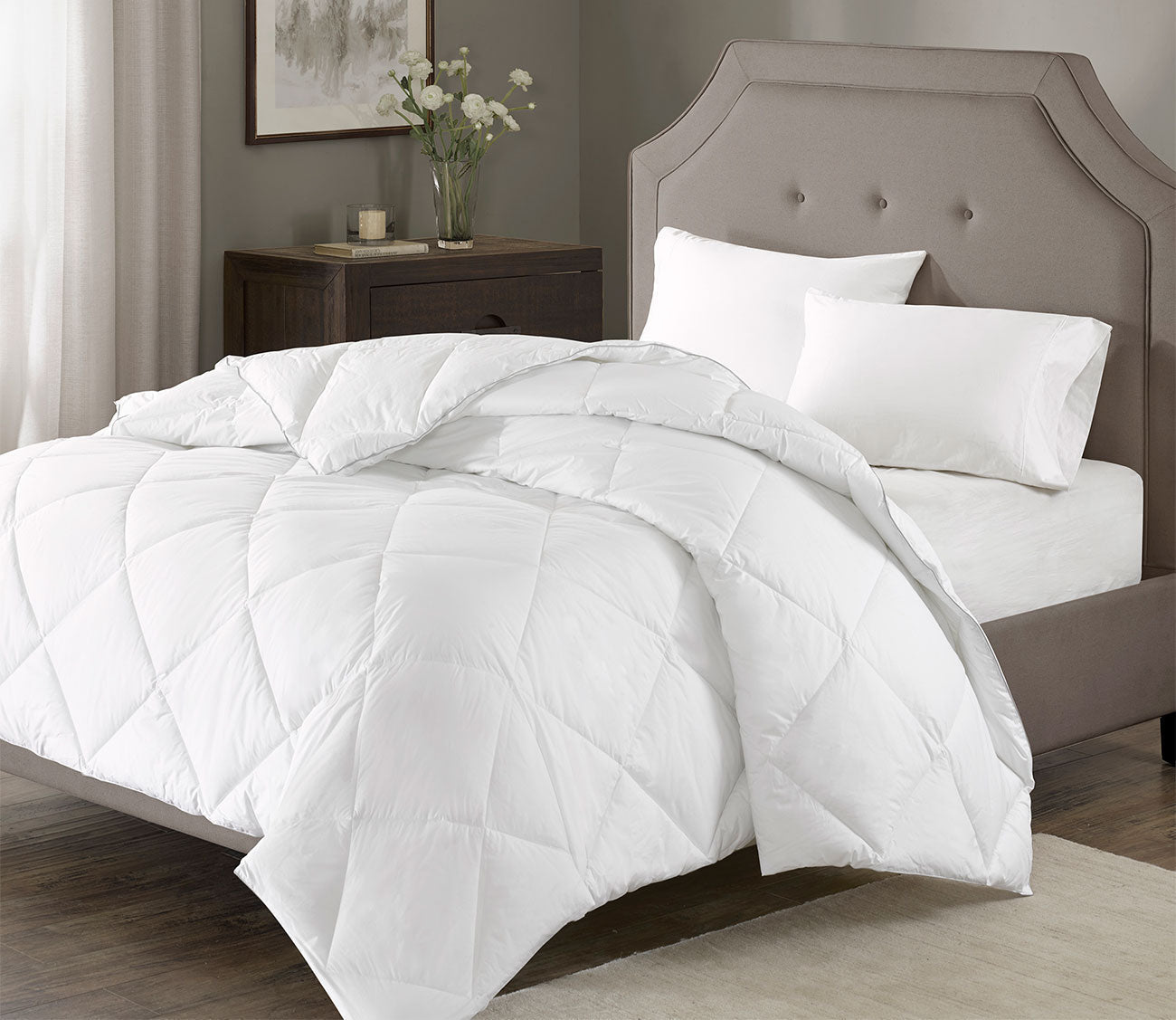 Madison Park Signature 1000 Thread Count Cotton Rich Down Alternative Comforter by Madison Park Signature