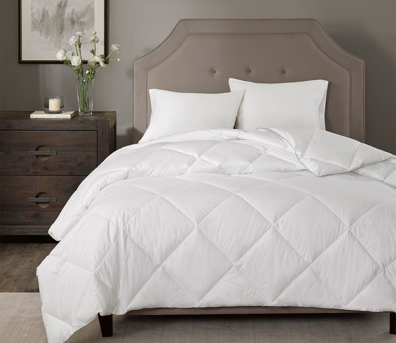 Madison Park Signature 1000 Thread Count Cotton Rich Down Alternative Comforter by Madison Park Signature