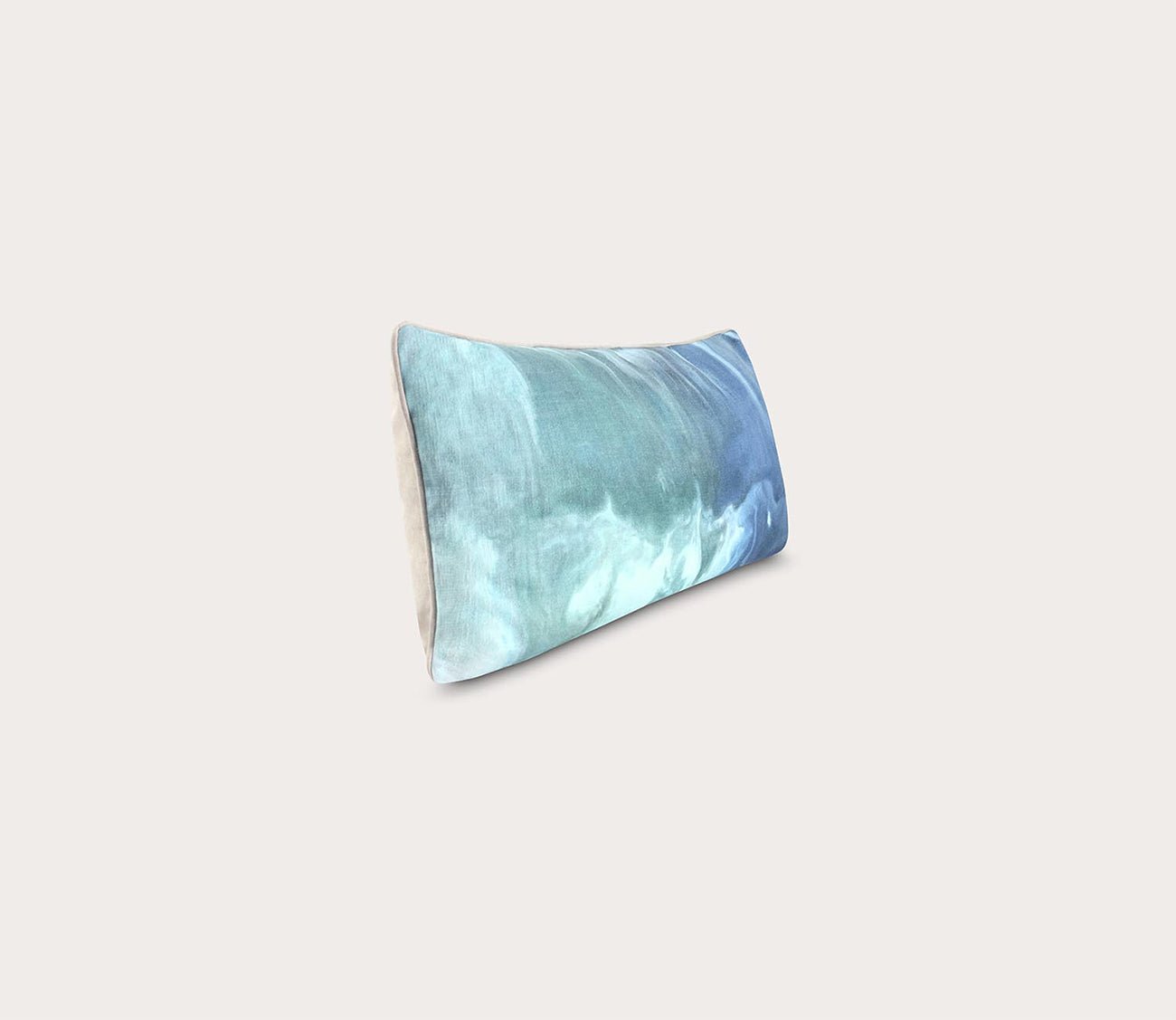 Mantra Capri Blue Multi Throw Pillow by Villa by Classic Home