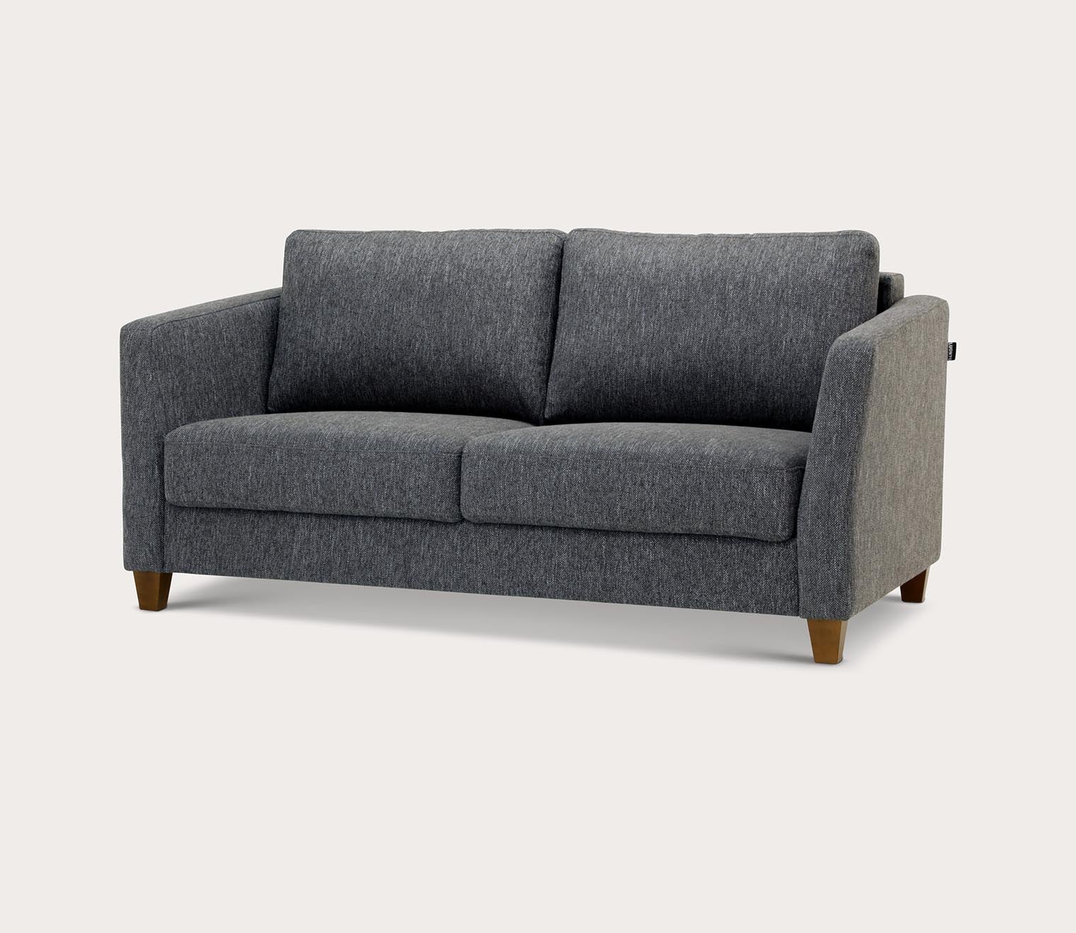 Monika Sofa Sleeper by Luonto in Charcoal, silo