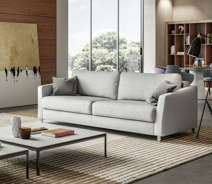 Monika King Sofa Sleeper by Luonto in gray - roomscene