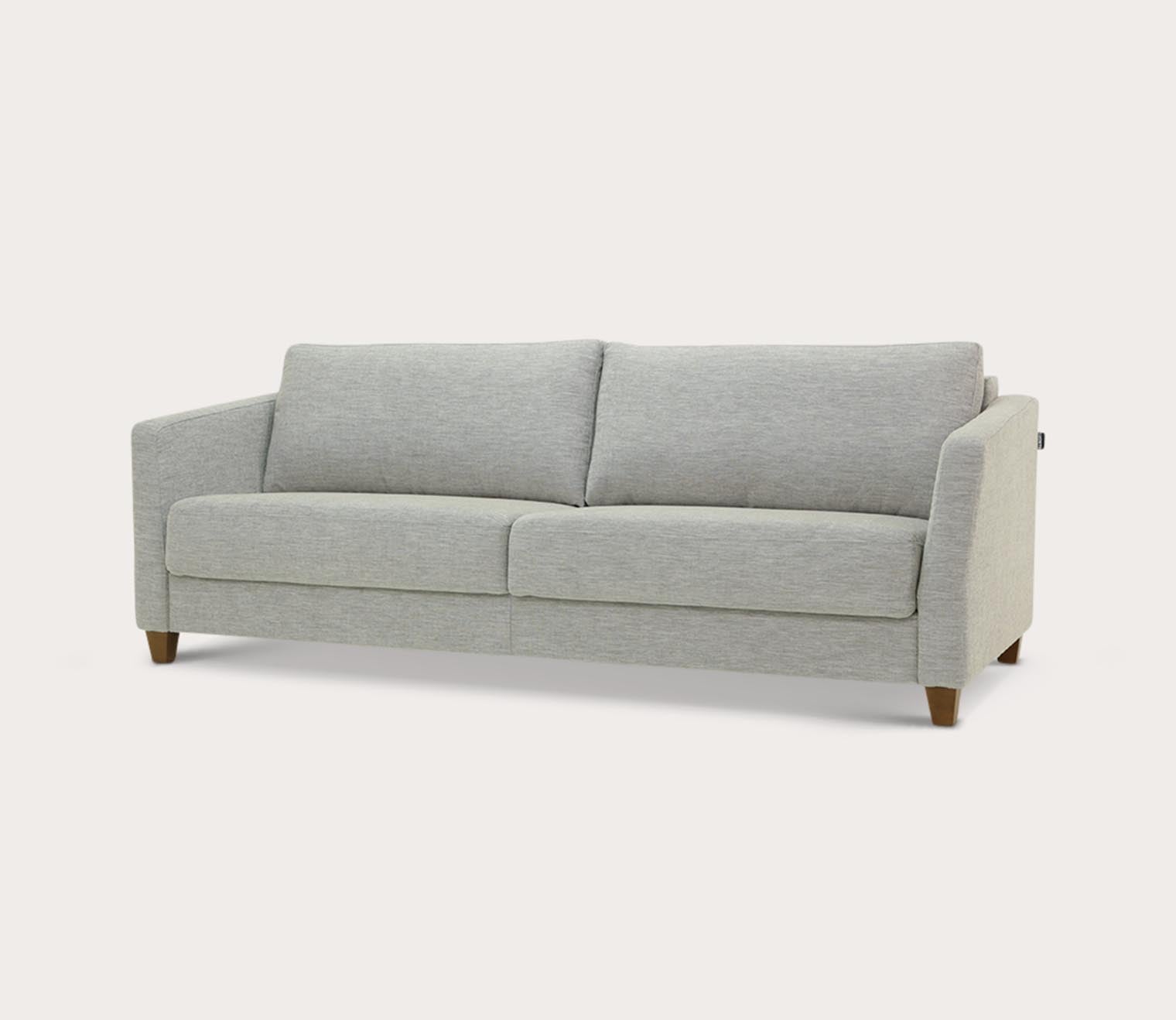 Monika King Sofa Sleeper by Luonto, gray,  silo