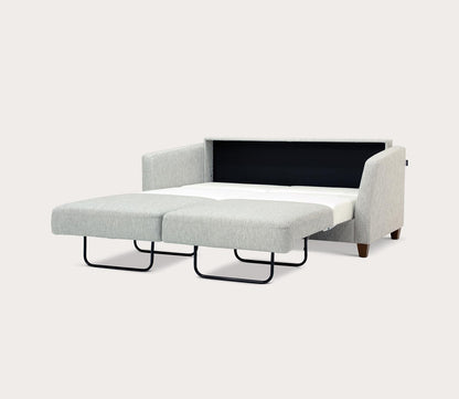 Monika Sofa Sleeper by Luonto, silo, gray, part open