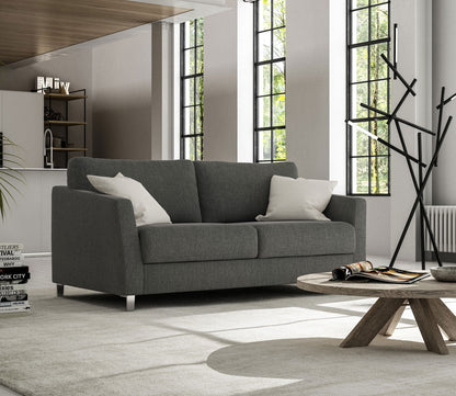 Monika Queen Sofa Sleeper by Luonto, charcoal